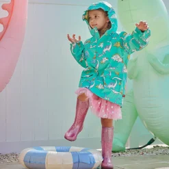 Magnetic Color Changing Raincoat