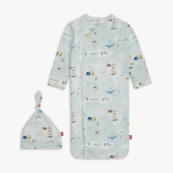 Magnetic Gown & Hat Set
