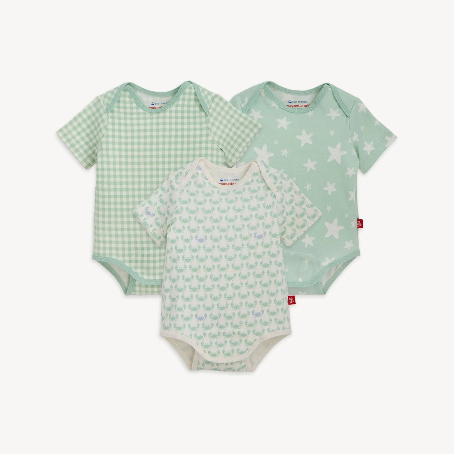 Magnetic 3-Pack Bodysuit