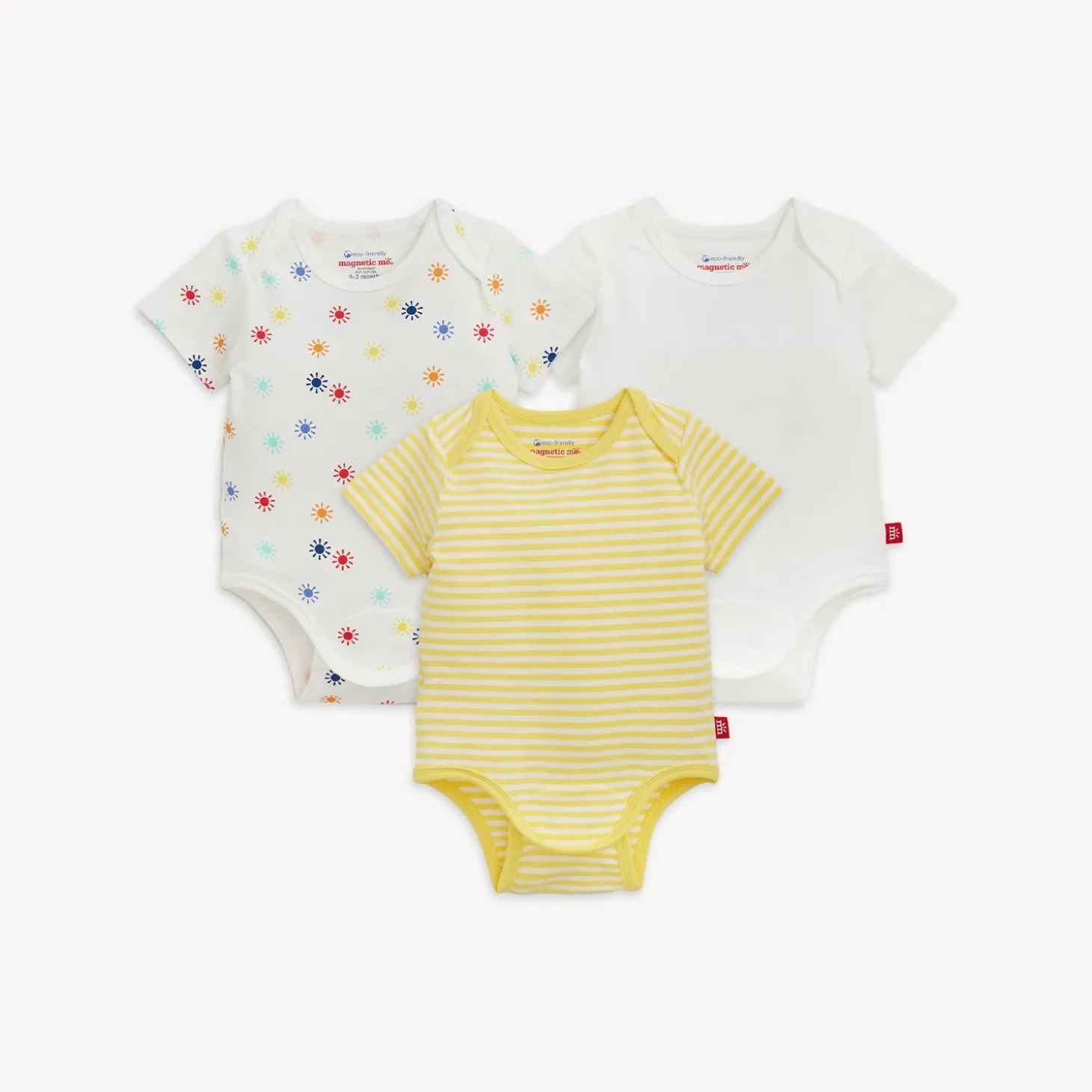Magnetic 3-Pack Bodysuit